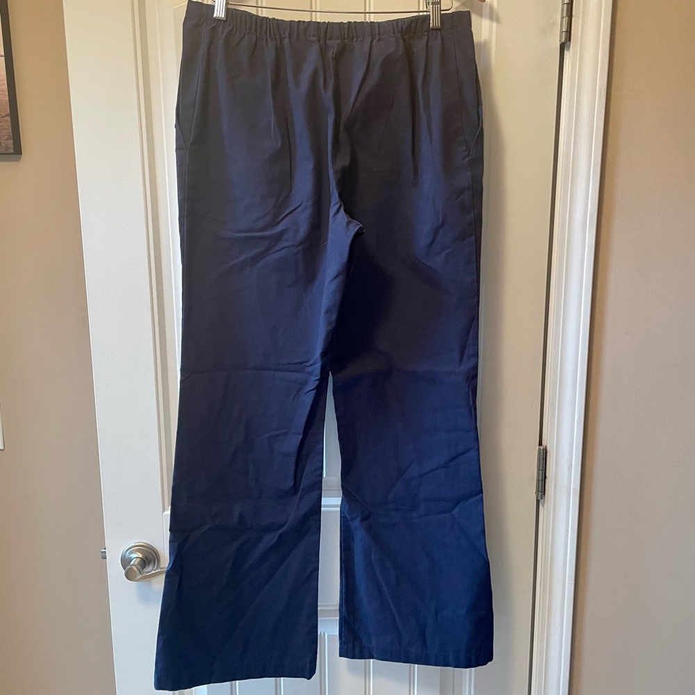 Landau Scrub Pants, Small Tall in Navy - Picture 2 of 3
